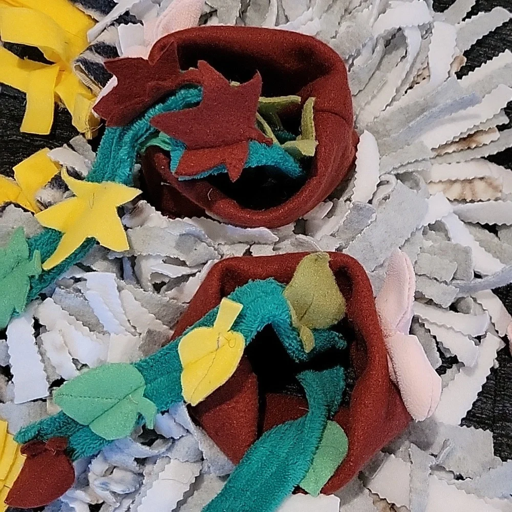 For Dogs Hand crafted snuffle sniffer enrichment mat for large dogs